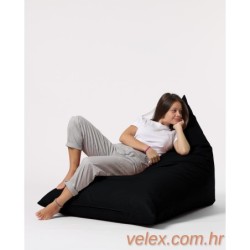 Vreća za sjedenje, Pyramid Big Bed Pouf - Black