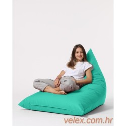 Vreća za sjedenje, Pyramid Big Bed Pouf - Turquoise