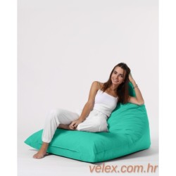 Vreća za sjedenje, Pyramid Big Bed Pouf - Turquoise