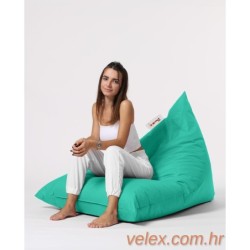 Vreća za sjedenje, Pyramid Big Bed Pouf - Turquoise