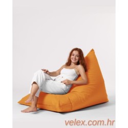 Vreća za sjedenje, Pyramid Big Bed Pouf - Orange