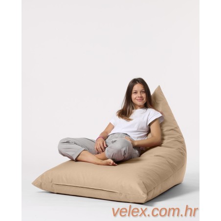 Vreća za sjedenje, Pyramid Big Bed Pouf - Mink