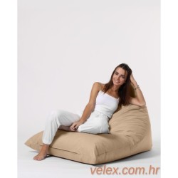 Vreća za sjedenje, Pyramid Big Bed Pouf - Mink