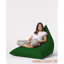 Vreća za sjedenje, Pyramid Big Bed Pouf - Green