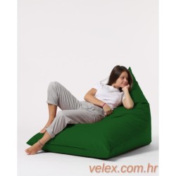 Vreća za sjedenje, Pyramid Big Bed Pouf - Green