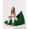 Vreća za sjedenje, Pyramid Big Bed Pouf - Green