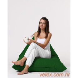 Vreća za sjedenje, Pyramid Big Bed Pouf - Green