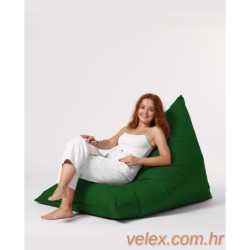 Vreća za sjedenje, Pyramid Big Bed Pouf - Green