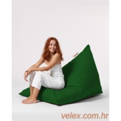 Vreća za sjedenje, Pyramid Big Bed Pouf - Green