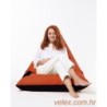 Vreća za sjedenje, Pyramid Large Double Color Bed Pouf - Orange