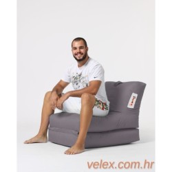 Vreća za sjedenje, Siesta Sofa Bed Pouf - Fume