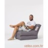 Vreća za sjedenje, Siesta Sofa Bed Pouf - Fume