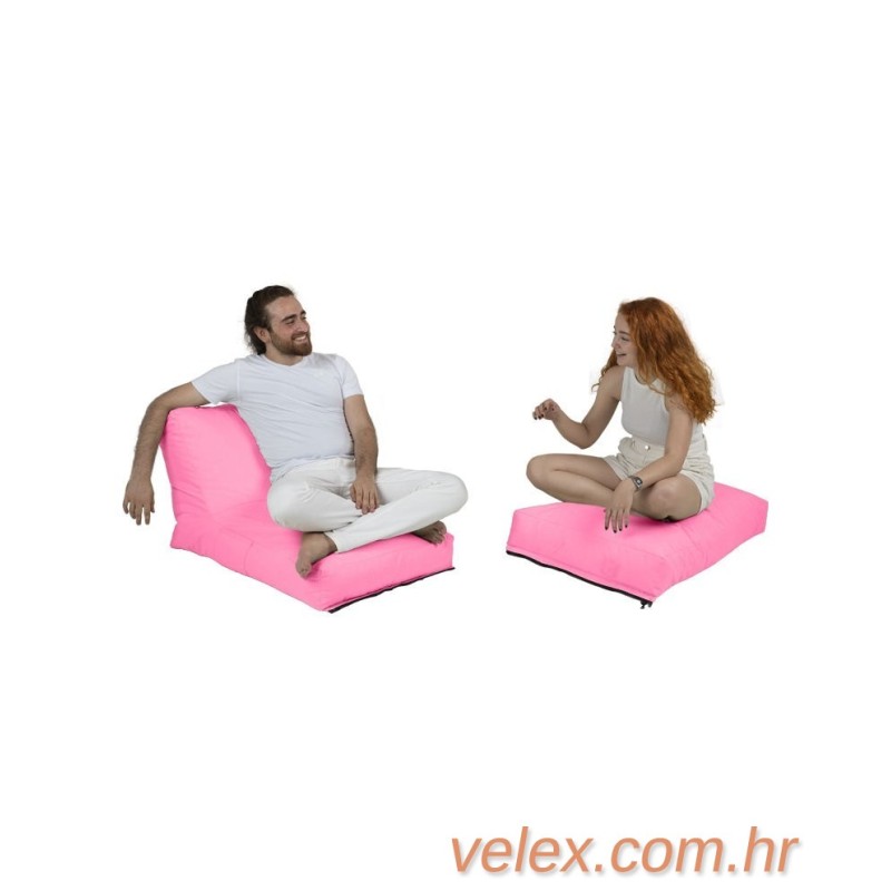 Vreća za sjedenje, Siesta Sofa Bed Pouf - Pink