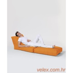 Vreća za sjedenje, Siesta Sofa Bed Pouf - Orange