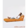 Vreća za sjedenje, Siesta Sofa Bed Pouf - Orange