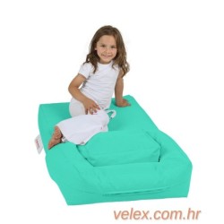 Vreća za sjedenje, Kids Single Seat Pouffe - Turquoise