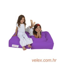 Vreća za sjedenje, Kids Double Seat Pouf - Purple