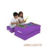 Vreća za sjedenje, Kids Double Seat Pouf - Purple