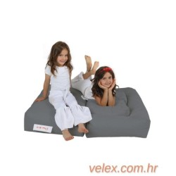 Vreća za sjedenje, Kids Double Seat Pouf - Fume