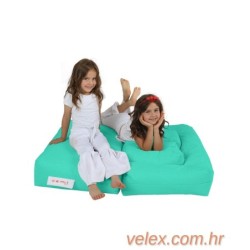 Vreća za sjedenje, Kids Double Seat Pouf - Turquoise