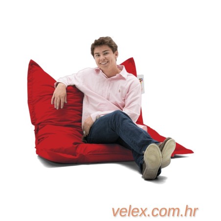 Vreća za sjedenje, Cushion Pouf 100x100 - Red