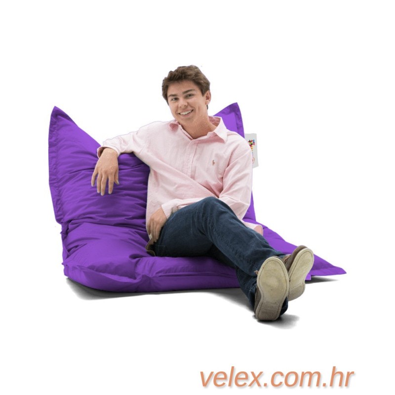 Vreća za sjedenje, Cushion Pouf 100x100 - Purple