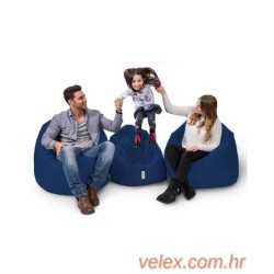 Vreća za sjedenje, Iyzi 100 Cushion Pouf - Dark Blue