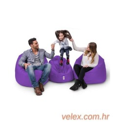 Vreća za sjedenje, Iyzi 100 Cushion Pouf - Purple