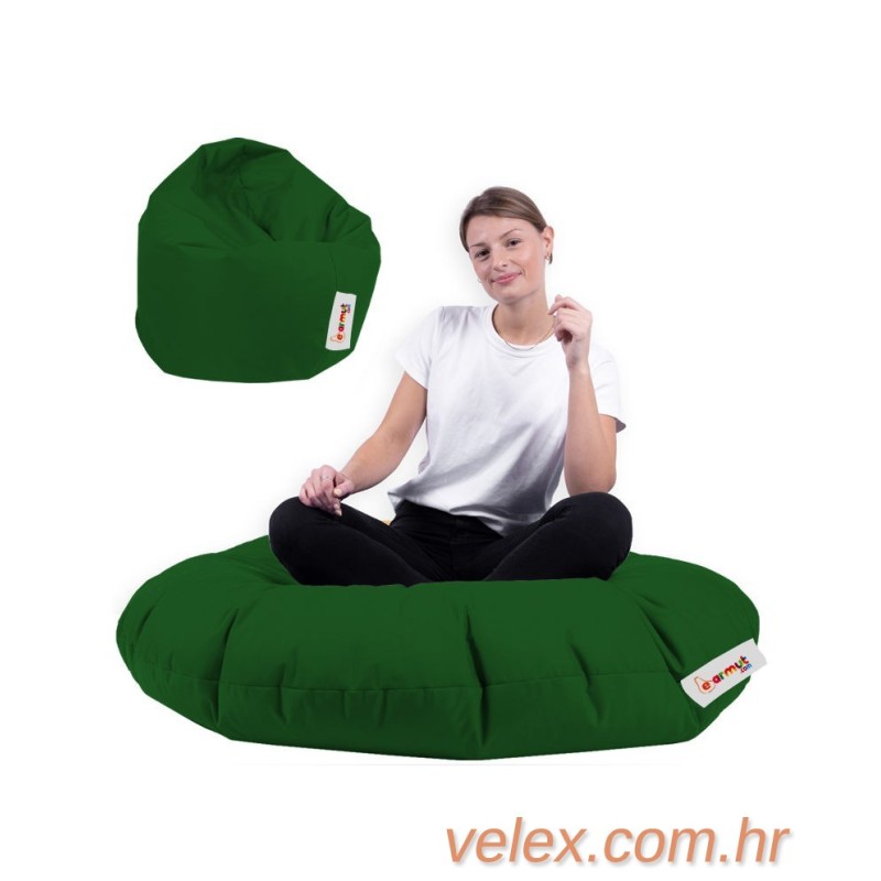 Vreća za sjedenje, Iyzi 100 Cushion Pouf - Green