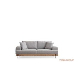 Trosjed, Eti Oak 3 Seater -Grey