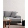 Trosjed, Eti Black 3 Seater - Grey