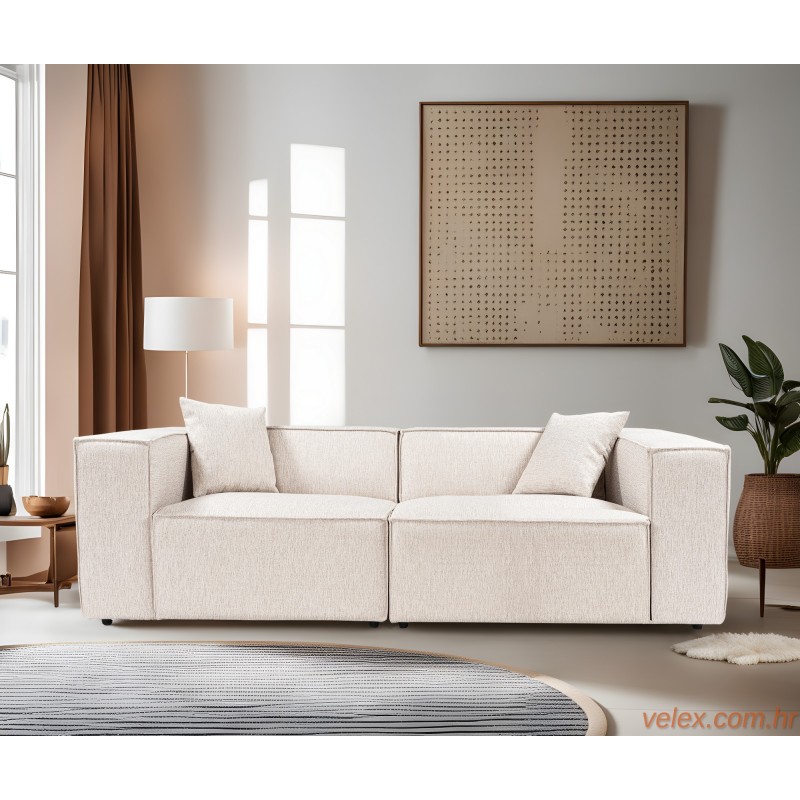 Dvosjed, Lora 2 Seater - Light Brown