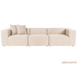 Trosjed, Lora 3 Seater - Peach