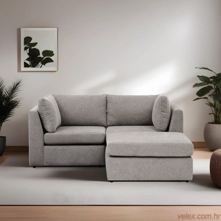 Kutna garnitura, Mottona Mini Corner Sofa - Light Grey