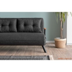 Dvosjed, Sando 2-Seater - Dark Grey