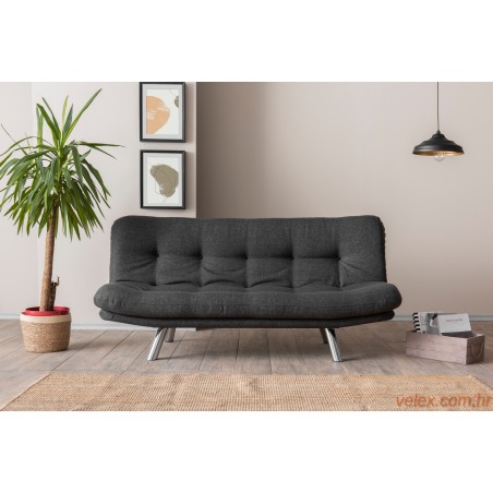 Trosjed, Misa Small Sofabed - Dark Grey