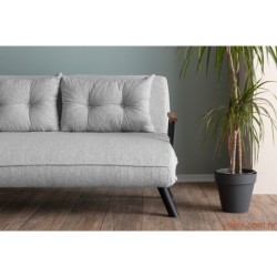 Dvosjed, Sando 2-Seater - Teddy Fabric - Grey