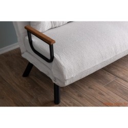 Četverosjed, LINE s integriranim stolićem, bež, Line With Side Table - Beige