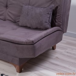 Trosjed BELLA crvena, Bella Sofa For 3 Pr - Claret Red