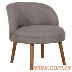 Tabure, Smeđa, Bubble Pouffe - Brown Bouclette