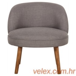 Tabure, Smeđa, Bubble Pouffe - Brown Bouclette