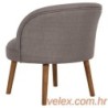 Tabure, Smeđa, Bubble Pouffe - Brown Bouclette