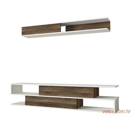 Regal MILAN WHITE, Manyetik - White, Walnut