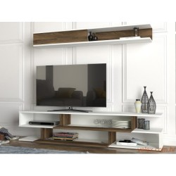 Regal MILAN WHITE, Manyetik - White, Walnut