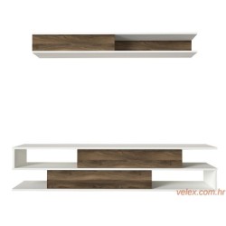 Regal MILAN WHITE, Manyetik - White, Walnut