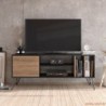 Polica za TV MISTICO 140, Mistico (140) - Walnut, Black