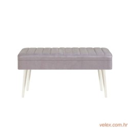 Klupa, Vina 0701 - 2 - White, Grey