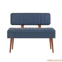 Klupa, Vina 1048 - 1 - Walnut, Dark Blue