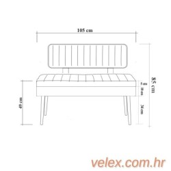 Klupa, Vina 1048 - 1 - White