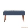 Klupa, Vina 1048 - 2 - Walnut, Dark Blue